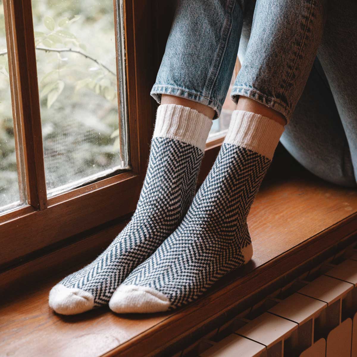 5 Pairs Winter Wool Toe Short Socks Man Solid Soft Elastic